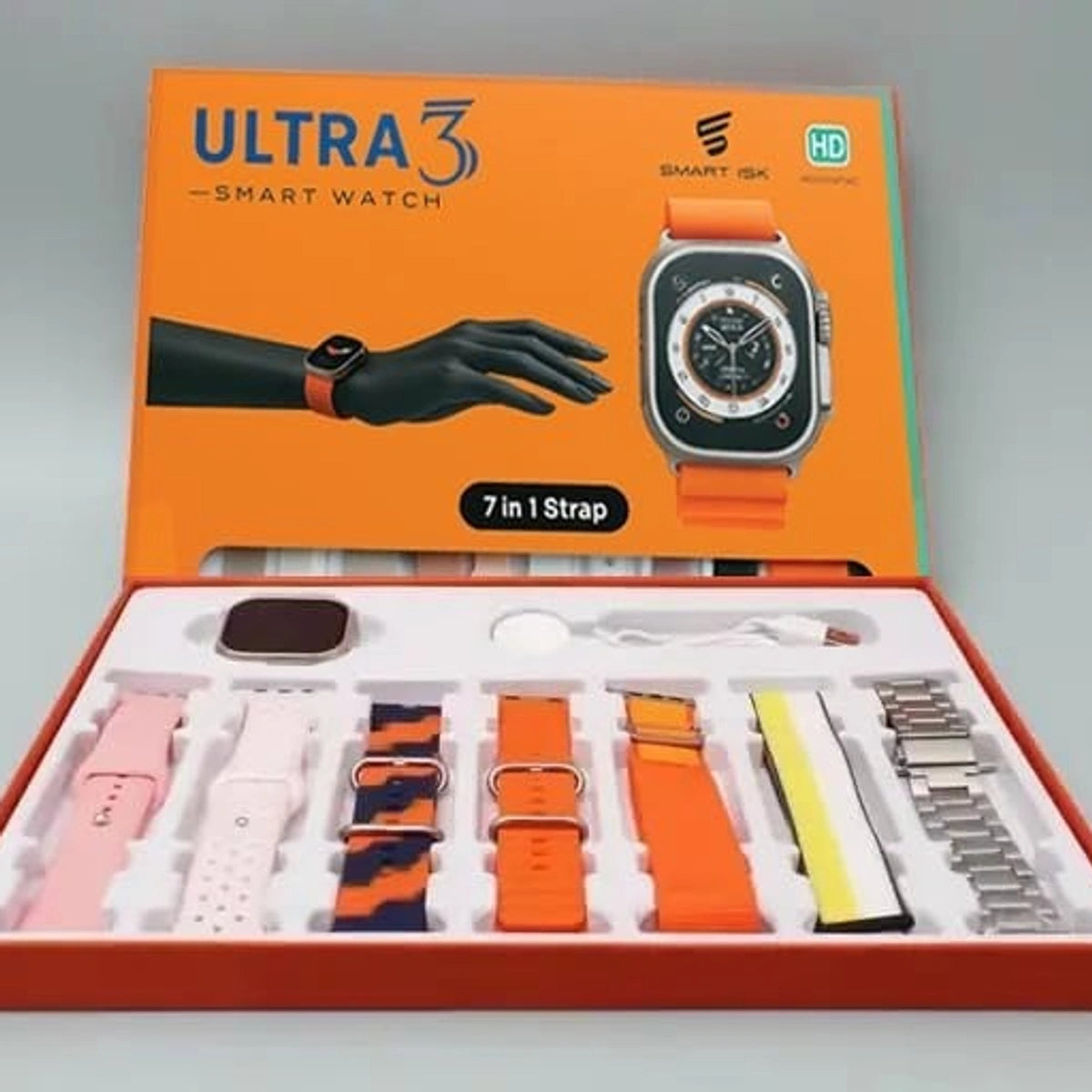 ULTRA 3 7IN1 SMARTWATCH COMBO (BUY 1 GET ONE FREE*)