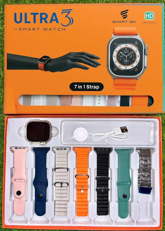 ULTRA 3 7IN1 SMARTWATCH COMBO (BUY 1 GET ONE FREE*)