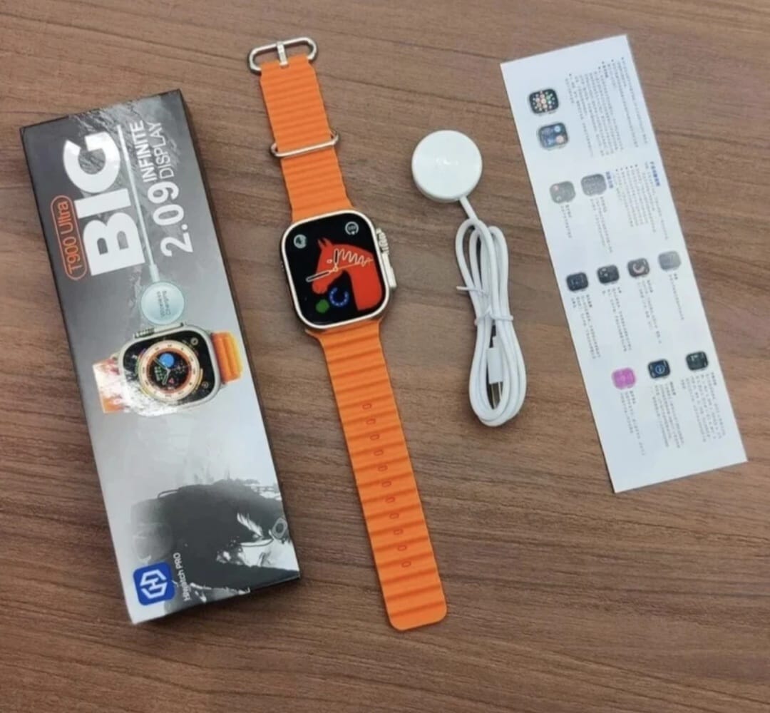 T900 UItra 2.09" Big Screen Wireless Charging Smart Watch Smartwatch