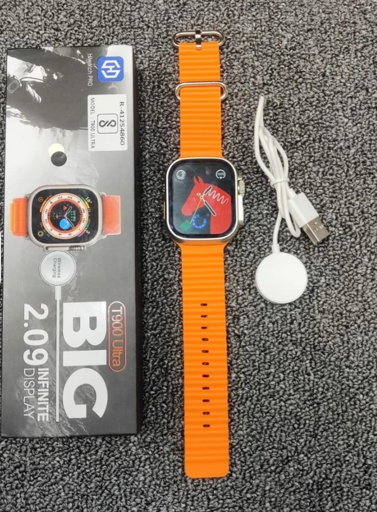 T900 UItra 2.09" Big Screen Wireless Charging Smart Watch Smartwatch